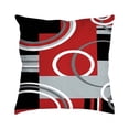 thumbnail image 1 of ZheElen Taie d'Oreiller Résistante aux Rides en Polyester pour Canapé Housse de Coussin Décorative Durable et Facile d'Entretien W0081-4, 1 of 6