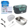 thumbnail image 5 of Portable Lunch Food Warmer Heated Container Plastic Material Adjustable Temperature Rechargeable Battery Automatic Shut-Off for Travel Camping Hiking Picnic, 5 of 5