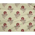 thumbnail image 4 of oneOone Polyester Lycra Fabric Leaves & Floral Block Printed Fabric 1 Yard 56 Inch Wide, 4 of 4