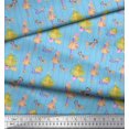 thumbnail image 2 of Soimoi Blue polyester Crepe Fabric Women,Gift Box & Tree Christmas Printed Fabric 1 Yard 42 Inch Wide, 2 of 3