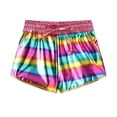 thumbnail image 1 of Zshosam Shorts Filles Filles Shorts Cargo de Randonnée Enfants Légers Poches Athlétiques Été Décontractés Shorts d'Uniforme pour Filles Taille 3T 4T,(Multicolore 3-4 Ans), 1 of 2