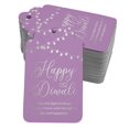 thumbnail image 1 of Inkdotpot 50 Pack Happy Diwali Favor Paper Tags Craft Real Silver Foil Hang Tag, 1 of 6