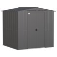 thumbnail image 1 of Arrow 6 x 6 x 6 ft Grey Shed, 1 of 7