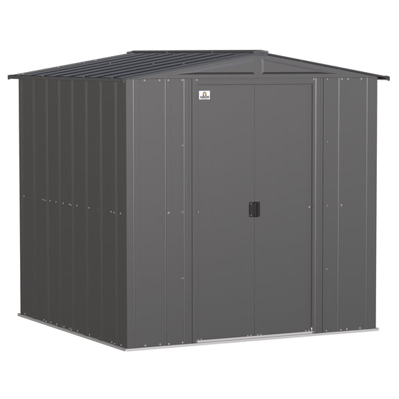 Arrow 6 x 6 x 6 ft Grey Shed