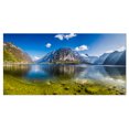 thumbnail image 2 of Lac de Montagne Cristallin dans les Alpes - Impression sur Toile Paysage, 2 of 3