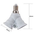 thumbnail image 2 of Adaptateur de Douille de Lampe et Ampoule Base E14 Réglable 2 en 1, 2 of 6