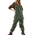 thumbnail image 5 of HBFAGFB Jumpsuits for Women Comfortable Warm Overalls Versatile Rompers with Zipper Pocket AG Size M, 5 of 5