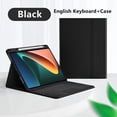 thumbnail image 1 of Keyboard Case for Xiaomi Mi Pad 5 6 Pro Keyboard Case Tablet Cover for MiPad 5 6 Redmi Pad Wireless Bluetooth Keyboard Case English Black Mi Pad 6 11inch, 1 of 6