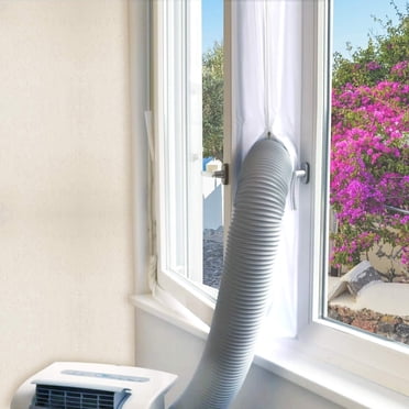 Window Seal Kit for Portable Air Conditioner, Compatible with Small Casement Crank Window and Tilting Window, Waterproof 118 inch Long
