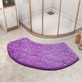 thumbnail image 4 of EGNMCR Rugs for Living Room, Area Rug 1pc Memory Foam Bath Rug Embossed Bathroom Mat Water Absorbent And Washable Bath Rugs Non-Slip Thick Soft And Comfortable Carpet For Show catch mud, 4 of 5