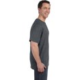 thumbnail image 3 of Hanes TAGLESS Men`s Pocket T-Shirt, L, Charcoal Heather, 3 of 4