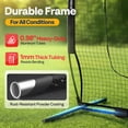 thumbnail image 4 of SPECSTAR 7x7Ft Baseball Softball Practice Net with Strike Zone Target Tee and Carry Bag, 4 of 10