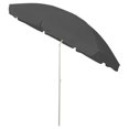 thumbnail image 2 of vidaXL Parasol de Plage Anthracite 300 cm, 2 of 5
