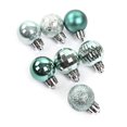 thumbnail image 4 of Honganda Christmas Balls, Solid Color Ball Decorative Artware Festival Ornament, 4 of 8