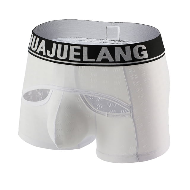 Fridja Men's Boxer Briefs And Trunks Charming Breathable Stretch Cool Comfortable Underwear Modern Fit Low Rise Short Leg Health Underpants