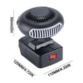 thumbnail image 3 of Portable Lithium Battery Heater Lightweight Winter Indispensable,Most Batteries,Long Lasting Plastic Design for Convenient Warmth,Ideal Cold Weather Use, 3 of 8