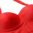 thumbnail image 4 of Women Push Up Bikini Set Flower Print High Waist Swimming Suits, 4 of 6