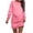 Pink, variant on Gspmoly Plus Size Dresses for Curvy Women, Women'S Fashion Round-Neck Short Sleeved Printed Pullover Dress Formal Dresses for Women up to 70% Off