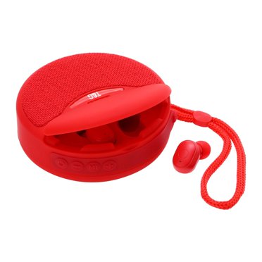 TopLLC Wireless Bluetooth Speaker Wireless Earphone Two-in-One Stereo Hands-Free Earbuds