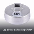 thumbnail image 3 of Hat Filter Wrench Cover Wrench Oil Filter Disassembly Tool  Wrench Hand Tool 65mm Wrench Tool For Car Repair 14 Flutes Oil Filter  Remover, 3 of 8
