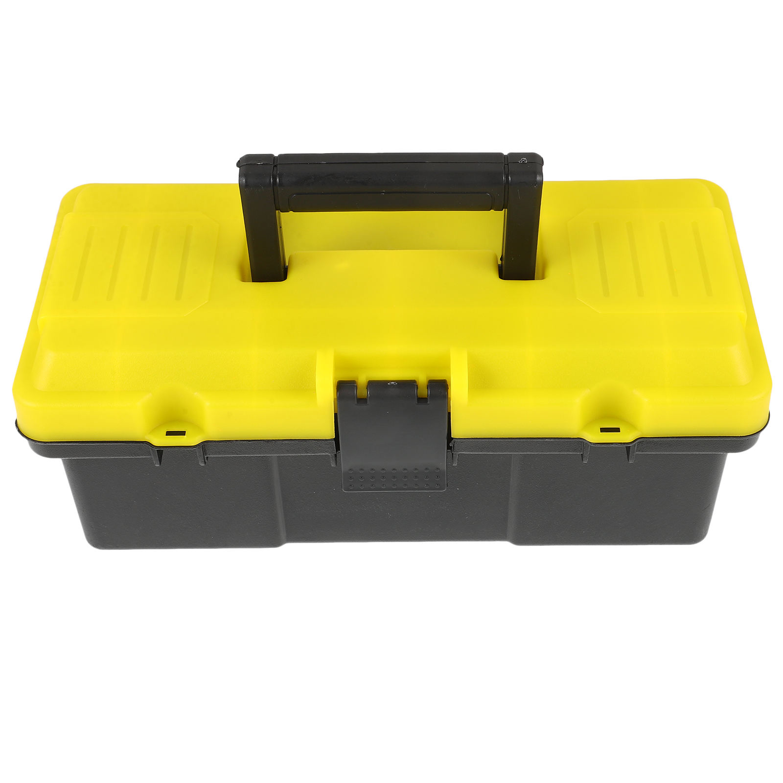 HEALEEP rectangular tool storage case Household Tool Box Plastic Black for Woodworking 1Set