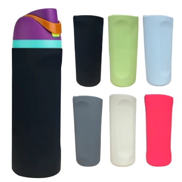 Botte de Bouteille d'Eau en Silicone pour Owala 24oz, Protection Intégrale, Fond Antidérapant, Étui de Protection pour FreeSip, Accessoire de Housse de Bouteille d'Eau