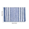 thumbnail image 3 of Wuztai Extra Thick Microfiber Door Mat, Non-Slip Absorbent Striped Rug, Bathroom Kitchen Entryway Floor Mat for Wet Areas Home Decor, 3 of 7