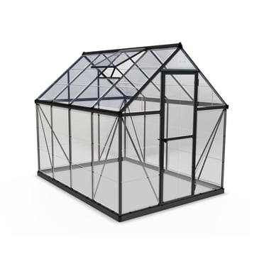Canopia by Palram Harmony 6 ft. x 8 ft. Greenhouse - Grey