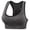 Grey, variant on CFLVAEK Women's Sports Bras Plus Size Racerback High Impact Bras Breathable Workout Seamless Yoga Athletic Bras XXXL
