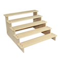 thumbnail image 1 of Xuanheng Wood Display Riser Collectibles Display Stand for Ornaments Crafts Apartment 5 Layer 40cm, 1 of 8