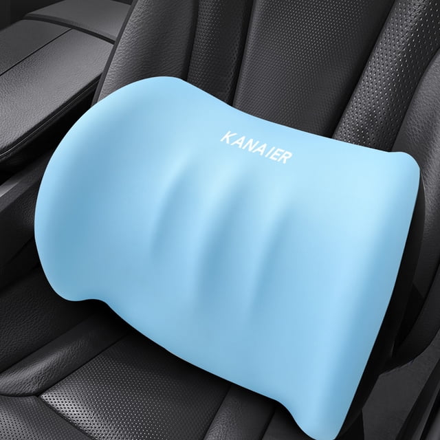 EGNMCR Car Gadgets Gifts, Car Accessories High Density Memory Sponge Cushion For Car Lumbar Support Universal Pressure Reducing Vehicle Support For All Seasons Driving lumbar support