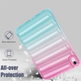 thumbnail image 3 of Étui de Tablette Bling Pailleté de Luxe pour IPAD PRO11 AIR3 4 5 Résistant aux Chutes IPAD 10 Mini 4 5 6 Silicone Souple Transparent Mode Rose pluple pour IPAD Mini 4, 3 of 6