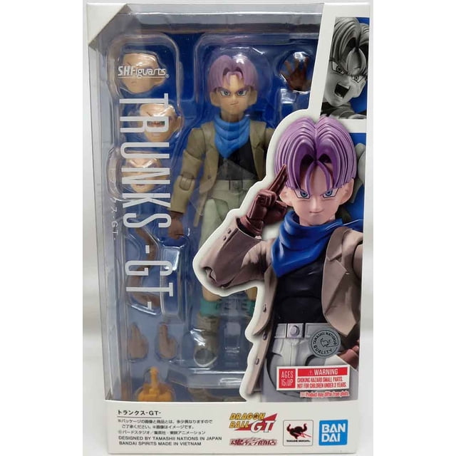 Dragonball GT Figurine Articulée de 6 Pouces S.H. Figuarts Exclusive - Version Trunks GT