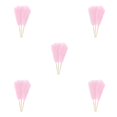 thumbnail image 1 of VONKY 3pcs Home Decor Artificial Pampas Reed For Stylish Look Cloth Artificial Flower Downy And Durable Boho Decor Light Pink 5Set, 1 of 6