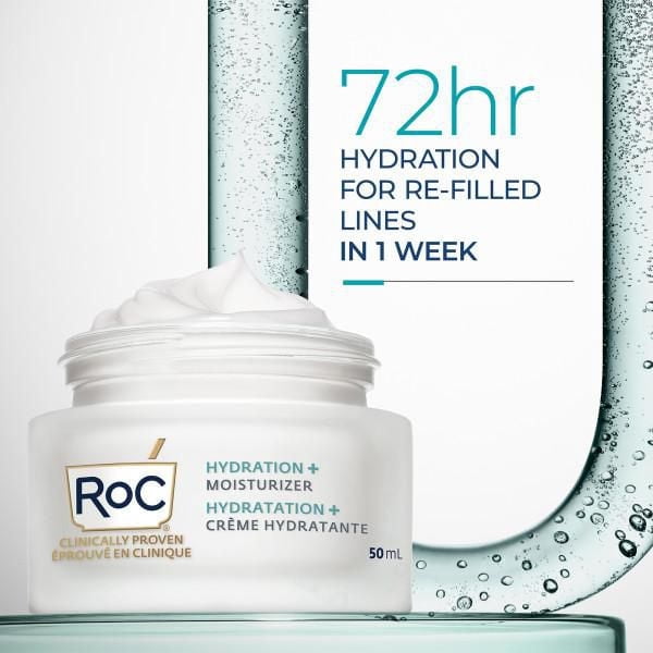 RoC Skincare - Hydration + Moisturizer®️ - + Hyaluronic Acid + Collagen Protein