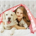 thumbnail image 4 of Unique Bargains Satin Duvet Cover Set 3 Piece and Pillow Sham Set, 4 of 8