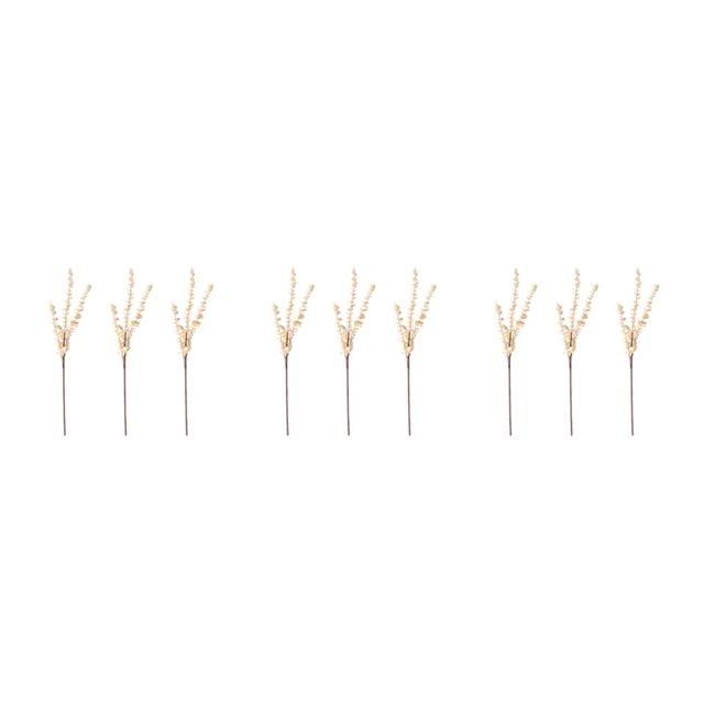 Baohd 3x Realistic Appearance Artificial Plants Nature S Charm To Space Easy To Clean champagne 3Set