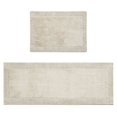 thumbnail image 1 of Madison Park Signature 21x34 Pouces Tapis de Bain Réversible en Coton Transitionnel Marron, 1 of 9