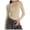 M-Khaki, variant on 2025 Women's T-Shirts, T-Shirts Women, Women's Solid Color Rround Layering Long Sleeve Shirts for Women Neck T Shirt Hot Womens Shirts Long Sleeve Slim Long Sleeve Plus Size Tops