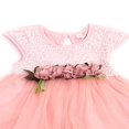 thumbnail image 4 of Baby Girls TuTu Short Sleeve Mesh Multi-Layer Dress 6M-3Y, 4 of 6