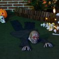 thumbnail image 2 of HOMCOM Décoration d'Halloween Extérieure 62 Pouces Zombie Rampant, Activé par le Son, 2 of 10