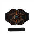 thumbnail image 1 of Portable Lightweight EMS Abdominal Trainer Belt with 30 Adjustable Modes - Foldable, Rechargeable Fitness Equipment for Core Strength, Defined Abs & On-the-Go Workouts (Orange New Version 818 Host +, 1 of 6