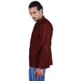 thumbnail image 4 of Atasi Chemise Henley Indienne pour Homme à Manches Longues, Décontractée, Col Mandarin, Courte Kurta, 4 of 7