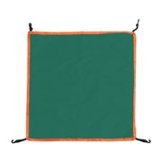 S SERENABLE Camping Tent Top Cover Beach Tent Shade Cover for Camping Backpacking Hiking Green