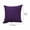 #-【Purple】| Patio Pillow Covers, variant on 2 Pack - Contemporary Solid Color Decorative Pillow Cover - 18" x 18" - Breathable Linen Cushion Case, Home Accent Sofa Couch Throw Pillowcase, Orange, JKODE
