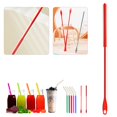 thumbnail image 2 of Food Grade Silicone Straw Brush With Dense Nipple Cleaner For Babies Border Test Tube Cleaning Tool, 2 of 4