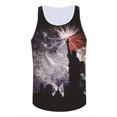 thumbnail image 2 of Innerwin Tank Tops American Flag Print Mens Muscle Shirts Gym Sleeveless Bodybuilding Summer Style C 2XL, 2 of 3