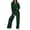 Army Green, variant on Pisexur Sweatsuit Set for Women Fashion Casual Solid Color Lounge Set Two Piece Outfits for Women Long Sleeve Lapel 1/4 Zip Sweathirts Drawstring Pants Tracksuits Vacation Outfits