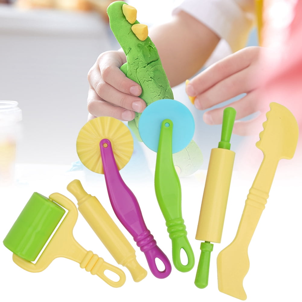 Clay Dough Tool, Plastic Clay Tool,  For Children Art Teaching Playing 3 Years Of Age Or Older