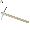 thumbnail image 3 of SharkTRUE Pioche à Double Tête, 2 en 1 Pioche de Jardinage à Double Tête, Pioche Robuste Pioche Pioche pour Creuser, Épluche Multifonction, 3 of 8